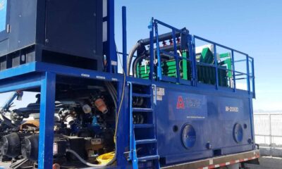 2019 American Augers M200D mud recycler