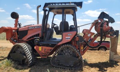 2017 Ditch Witch RT125 Quad plow