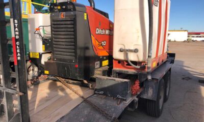 2020 Ditch Witch JT10 drill FM5 mixer trailer package