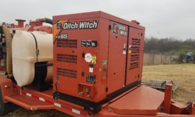 2017 Ditch Witch FX65 vacuum trailer