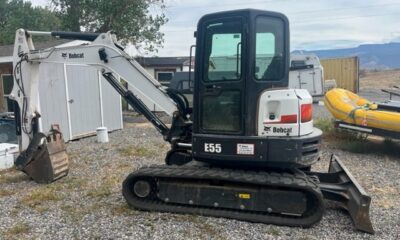 2020 Bobcat E55 mini excavator