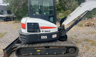 2020 Bobcat E55 mini excavator