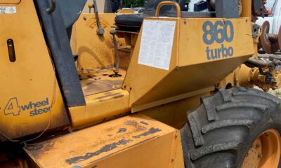 1995 Case 860 trencher/backhoe